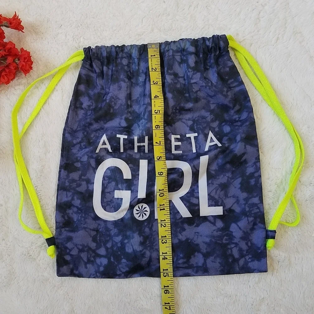 Athleta Girl Tie-Dye Drawstring Bag